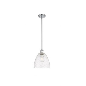 Bristol Glass - 1 Light Mini Pendant In Industrial Style-11.25 Inches Tall and 9 Inches Wide - 1 of 1