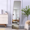 FONTOI Full Length Mirror, Floor Standing Mirror with Stand, Wall Mounted Mirror, Dressing Mirror, Makeup Mirror for Bedroom, Cloakroom, Clear, - 2 of 4