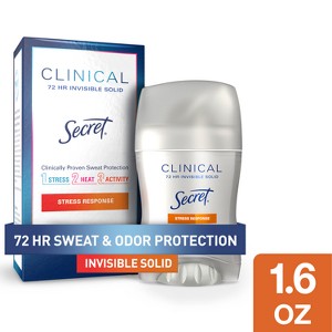 Secret Clinical Strength Invisible Solid Antiperspirant & Deodorant for Women - Stress Response - 1.6oz - 1 of 4