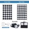 Outdoor Rug Patio Waterproof Plastic Straw Rug Reversible Rugs Lightweight Floor Cover for Camping Backyard Porch Picnic RV Beach - 2 of 4