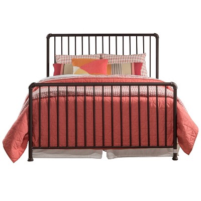 Queen Brandi Metal Bed Set Bronze - Hillsdale Furniture