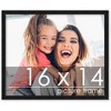 PosterPalooza | 16x14 Wood Frame with UV Acrylic, 6 Finishes: Black, White, Bronze, Silver, Wood, Mahogany - 2 of 4