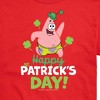 SpongeBob Squarepants Happy St. Patricks Day Short Sleeve Graphic T-Shirt - Red - 1X Big and Tall - 2 of 4