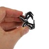 Unique Bargains Women's Classic Bow Rhinestones Hair Clips 1.42"x1.18"x1.02" Black 1 Pc - 3 of 4