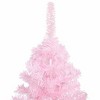 Artificial Christmas Tree Pink PVC, Steel, Plastic 47.2 in - 3 of 4