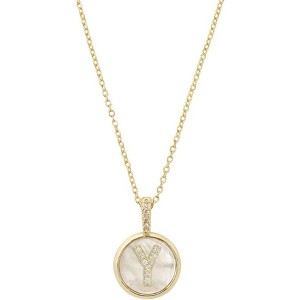 Gold Initial Necklace for Women, Personalized Letter Pendant with Gift Box for Christmas & Birthday - 1 of 4