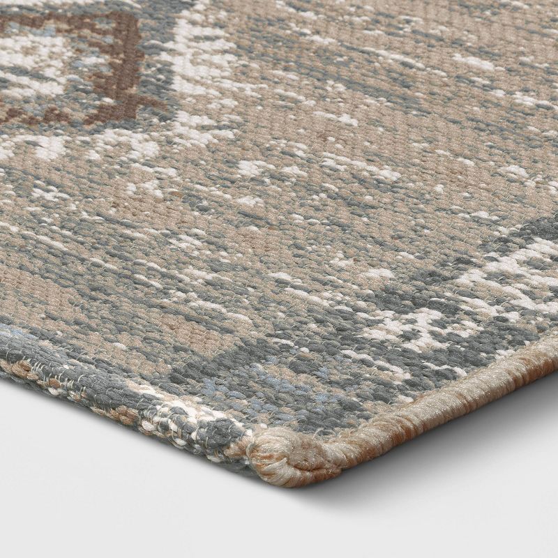 5&#39;x7&#39; Sunset Moroccan Tapestry Rectangular Woven Outdoor Area Rug Light Brown - Threshold&#8482;, 4 of 7