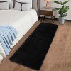 Shaggy Area Rug Modern Indoor Plush Fluffy Rugs Soft and Comfy Velvet Faux Fur Carpet Rugs for Bedroom Living Room Nursery - 2 of 4