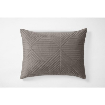 BrylaneHome Geo Diamond Velvet Sham
