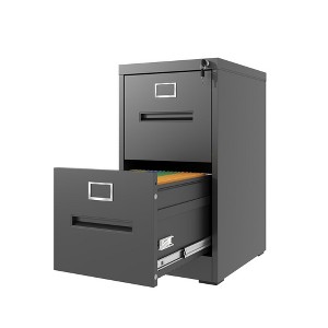 Kumasinova 2/3/4-Drawer Locker File Cabinet for Office&Home,A4 / Legal / Letter Size Vertical Home Office Filing Cabinet,Premium Steel Frame - 1 of 4