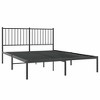 vidaXL Black Metal Full Bed Frame  with Headboard, Under-Bed Storage, Heavy-Duty, No Mattress - 2 of 4