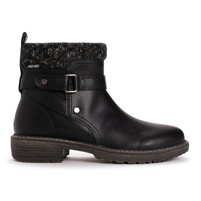 Muk Luks Women's Garland Gina Boots, Black, 6 Target
