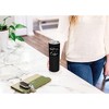 Elanze Designs Nightmare Before Coffee Black Pinstripe 20 ounce Stainless Steel Travel Tumbler - 4 of 4