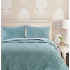 Greenland Home Fashions Cameo 3-Piece Full/Queen Quilt Set, 90X90 - 3 of 4