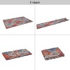 Grungis Washable Foldable Doormat Rug,Low-Pile Carpet with Non-slip Backing,Kid&Pet Friendly Rugs for Living Room,Bedroom - 3 of 4