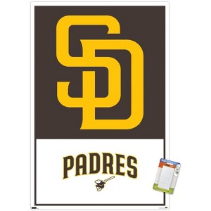 Trends International MLB San Diego Padres - Logo 22 Unframed Wall Poster Prints - 1 of 4