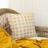 18" x 18" Rae Boho Floral Mustard Decorative Indoor/Outdoor Accent Throw Pillow - 2 of 4