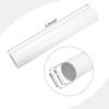 Unique Bargains High Impact Water Plumb Cable Sleeve PVC Rigid Round Pipes 20" Length - 2 of 4