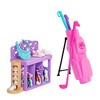 Barbie World Mini Golf Toy Playset with 22 Pieces Including Clubs, Balls, Visor, Shoes, & More - 4 of 4