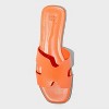 Women's Nina Slide Sandals with Memory Foam Insole - A New Day™ - 3 of 4
