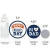 Big Dot of Happiness Happy Father's Day - We Love Dad Party Giant Circle Confetti - Party Decorations - Large Confetti 27 Count - 3 of 4