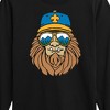 Boys' - Instant Message - Sasquatch Sunglasses Long Sleeve Graphic T-Shirt - 2 of 4