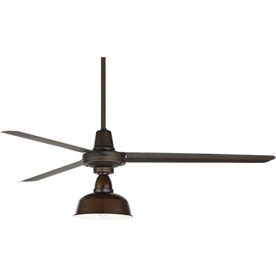 Casa Vieja 60" Casa Turbina DC Bronze Damp LED Ceiling Fan