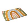 Lane and Lucia Late Summer Rainbow Bath Rug Orange - Deny Designs - image 2 of 3