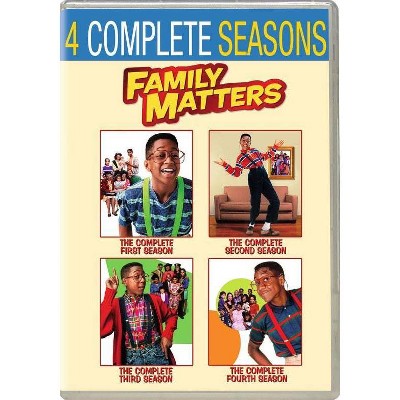 Family Matters: Seasons 1-4 (DVD)(2018)