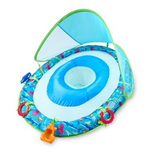 Swimways Sun Canopy Spring Float with Hyper-Flate Valve - Splash N Play - 1 of 4