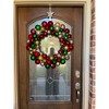 Northlight Traditional 2-Finish Shatterproof Ball Christmas Wreath - 24" - Multicolor - Unlit - 4 of 4