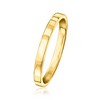 RS Pure by Ross-Simons 18kt Gold Vermeil Small-Band Ring - 3 of 4