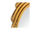 Safavieh Rossi Radiant Swirls Round Mirror, Gold Foil - 4 of 4