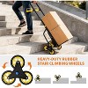 3-in-1 Stair Climber Dolly with 6 Wheels, Telescoping Handle, 440LB, Hand Truck for Smooth Stair Descent, Moving, Groceries, Logistics - 4 of 4