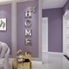 Attop Home Wall Decor Letter Signs Acrylic Mirror Wall Stickers Decorations for Living Room Bedroom Silver 47.2 X 15.3'' - 2 of 4