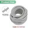 Unique Bargains Soft Polyester Decorative Cord Twisted Rope Trim 1 Pc - 3 of 4