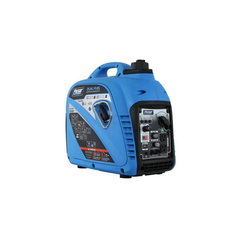 UPC 814726024451 product image for Pulsar 2200w Dual Fuel Propane & Gasoline Inverter Generator | upcitemdb.com