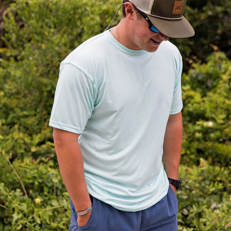 Vapor Apparel Men's Hot Springs Pickleball UPF 50+ Short Sleeve T-Shirt, 3 of 4