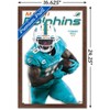 Trends International NFL Miami Dolphins - Tyreek Hill Feature Series 23 Framed Wall Poster Prints - 3 of 4