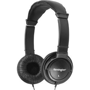 Kensington Hi-Fi Headphones - Stereo - Black - Mini-phone - Wired - 32 Ohm - 20 Hz 20 Hz - Gold Plated Connector - Over-the-head - Binaural - 1 of 1