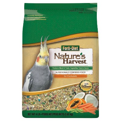 Kaytee Nature's Harvest Cockatiel Food - 4lb