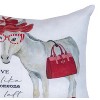 Manual Woodworks and Weavers Inspirational Pillow – Girls Wanna Have Fun 12x12 Climaweave Cushion - 3 of 3