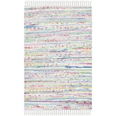Rag Area Rug RAR125 Hand Woven Area Rug  - Safavieh
