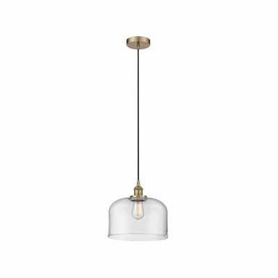 Bell - 1 Light Mini Pendant In Industrial Style-11.75 Inches Tall and 12 Inches Wide