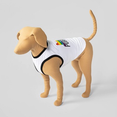 Purride Pride Dog and Cat Tank Shirt - White - Boots & Barkley™