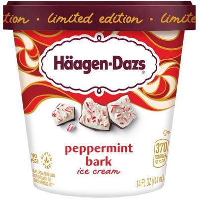 Haagen Dazs Peppermint Bark Ice Cream - 14oz