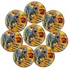 9 inch Unique Jurassic World 3 Round Dinner Plates (8 Pk) Party Decoration  - 23715