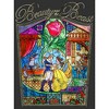 Men's Beauty and the Beast Glass Window T-Shirt - 2 of 4