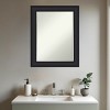 Amanti Art Oliver Half-Inch-Bevel Wood Framed Bathroom Vanity Wall Mirror - 4 of 4