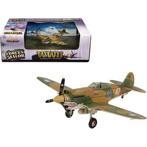 Curtiss P-40B HAWK 81A-2 Aircraft Fighter "WW2 Aircrafts Series" 1/72 Diecast Model by Forces of Valor - 1 of 4